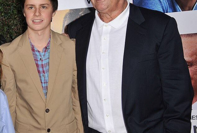 Jack Nicholson's eldest of his grandchildren - Sean Norfleet - was reportedly arrested for felony domestic violence in Los Angeles on Tuesday (pictured in 2010)