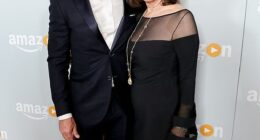 Bezos is seen here with his late mom at an Amazon event in 2016