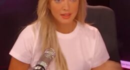 Jackie 'O' Henderson (pictured) has shared her conspiracy theory on Taylor Swift and Travis Kelce 's engagement