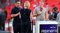Jamie Carragher has mocked fellow pundit Gary Neville over his criticism of Nottingham Forest owner Evangelos Marinakis