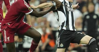 Ibrahima Konate has been 'all over the place' this season, according to Jamie Carragher