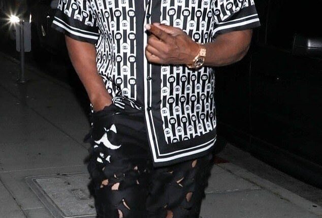 Jamie Foxx, 57, was seen enjoying a rare night out with his on-and-off girlfriend Alyce Huckstepp as well as his teenage daughter Anelise in Los Angeles on Saturday