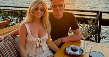 A glamorous lifestyle awaits Jamie Vardy if he joins Napoli - just ask Scott McTominay and his girlfriend Cam Reading