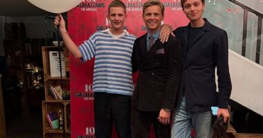 Jeff Brazier has reportedly dropped his legal case against Jade Goody 's mum Jackiey Budden as he patches up his feud with sons Freddy and Bobby (pictured together last week)