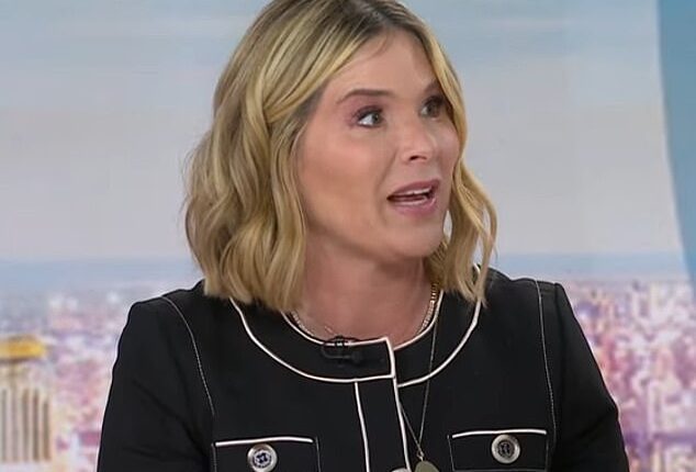 Today with Jenna & Friends host Jenna Bush Hager confessed that she's been thinking about her 'next chapter' during Wednesday's episode
