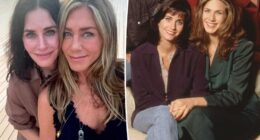 Jennifer Aniston and Courteney Cox delight fans with BFF selfie