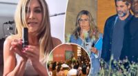 Jennifer Aniston and Jim Curtis' romance heats up as he supports her at beauty event