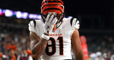 Jermaine Burton, WR Cincinnati Bengals responds to media