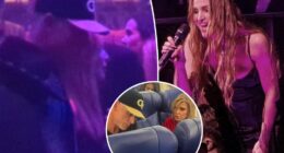 Jessica Simpson seen with ex Eric Johnson at her sister's Las Vegas concert after sparking reconciliation rumors