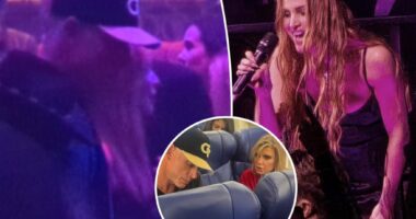 Jessica Simpson seen with ex Eric Johnson at her sister's Las Vegas concert after sparking reconciliation rumors