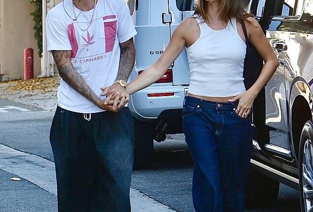 Justin Bieber, 31, and wife Hailey, 28, looked stronger than ever as they held hands during an outing in Los Angeles on Tuesday