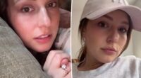 Katie Thurston cries as she starts feeling sick amid stage 4 breast cancer battle