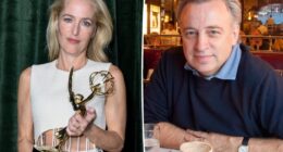 Keith McNally's mystery Hollywood lover, dubbed 'X' in his memoir, was Gillian Anderson