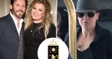 Kelly Clarkson wears $22K healing pendant after ex Brandon Blackstock's death