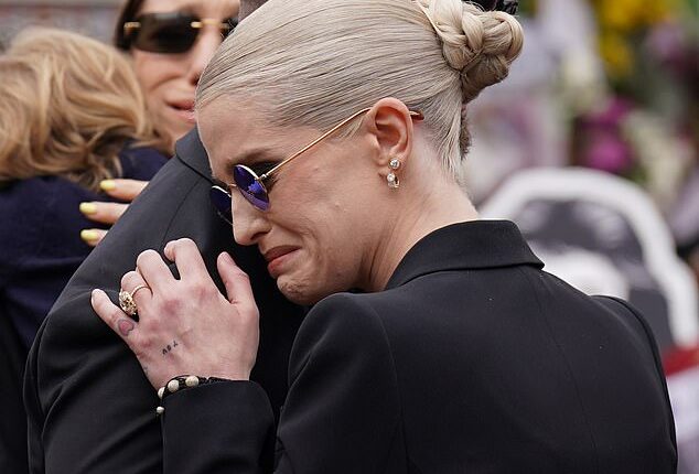 Kelly Osbourne has broken her silence following her father Ozzy's funeral, as she shared a bold floral tribute to social media