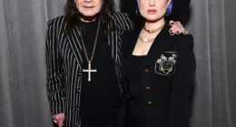 Kelly Osbourne shared a heartbreaking message with fans on Instagram on Monday as she thanked them for their support following her dad Ozzy's death on July 22 (pictured in 2020)