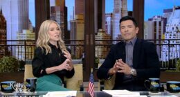 The couple, both 54, have been appearing on pre-taped segments for LIVE with Kelly and Mark morning show - with one resulting in a very lively on-air debate