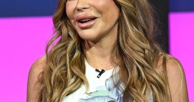 Kim Kardashian 's former friend Larsa Pippen has shut down plastic surgery rumors after she debuted a shocking transformation