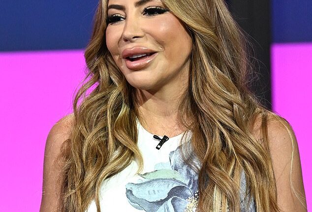 Kim Kardashian 's former friend Larsa Pippen has shut down plastic surgery rumors after she debuted a shocking transformation