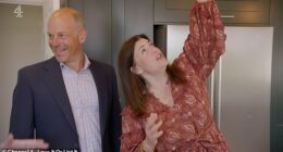 Phil Spencer (pictured, left) and Kirstie Allsopp (pictured, right) have helped numerous couples renovate their houses