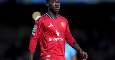 Kobbie Mainoo 'tells Man United he wants to LEAVE on loan before end of the transfer window' as club's stance on his future is revealed