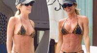 Kristin Cavallari flaunts new, bigger breast implants in tiger-print bikini while vacationing in Mexico