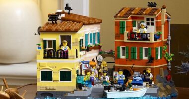 The LEGO Group has unveiled its intricate, 3,251-piece Ideas Italian Riviera set that promises to transport weary city dwellers to the the picturesque Ligurian coast by recreating a quaint fishing village