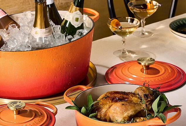 Le Creuset has announced it is bringing its hugely popular Factory to Table sale to the UK for the first time ever (stock photo)