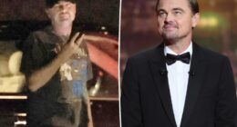 Leonardo DiCaprio suffers embarrassment as he's stopped and searched by police who don't recognize him