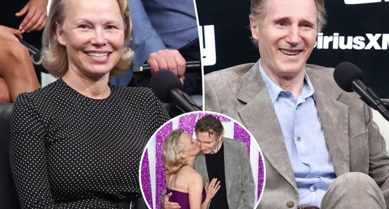 Liam Neeson gushes over 'gorgeous' Pamela Anderson amid budding new romance