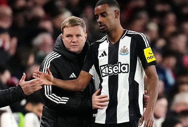 Liverpool are expected to submit an improved second offer for Newcastle United's Alexander Isak