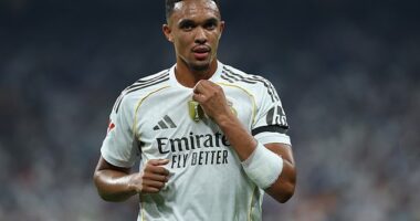 Trent Alexander-Arnold had a tough LaLiga debut for Real Madrid on Monday night