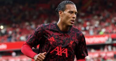 Liverpool vs Arsenal - Premier League LIVE: Title favourites face off in huge battle at Anfield - with both sides enjoying fast starts to the new season