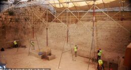A huge ancient structure has been discovered in Jerusalem – and archaeologists believe it could be the place where Jesus healed a blind man in the Bible