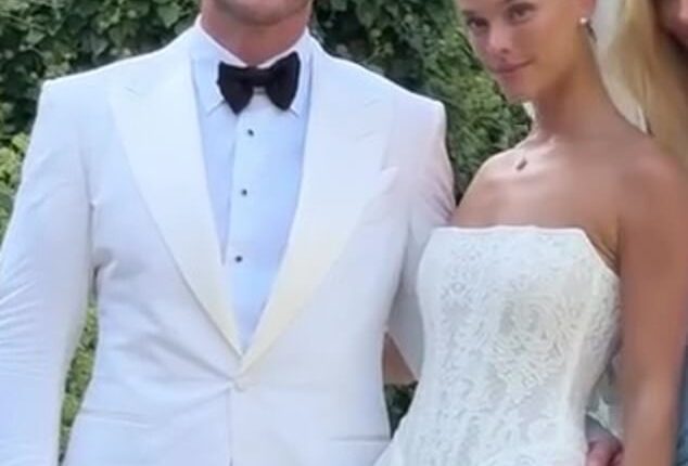Logan Paul and Nina Agdal , 33, got married in Lake Como, Italy on Friday