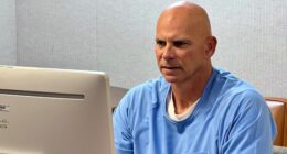Lyle Menendez appeared before the parole board via teleconference on Friday