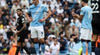 Tottenham Hotspur beat Manchester City 2-0 at the Etihad Stadium in Saturday's lunchtime kick-off