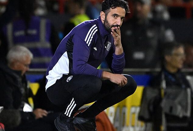 Manchester United were brutally mocked by Bayer Leverkusen after their defeat by Grimsby