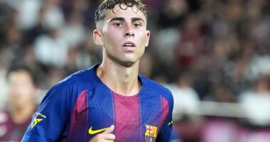 Manchester United are reportedly interested in signing Barcelona midfielder Fermin Lopez
