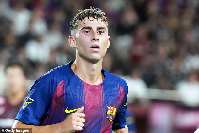 Manchester United are reportedly interested in signing Barcelona midfielder Fermin Lopez