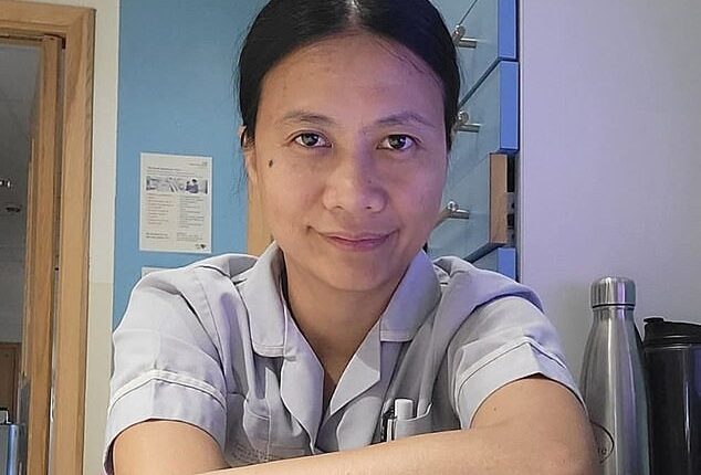Apple Moorhouse (pictured), from Huddersfield, an NHS nurse of 12 years, was the victim of an alleged racist attack in Halifax on Thursday