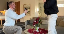 Married At First Sight star Liam Cooper, 33, asked boyfriend Samuel Levi, 32, to marry him in a heartfelt proposal on Wednesday