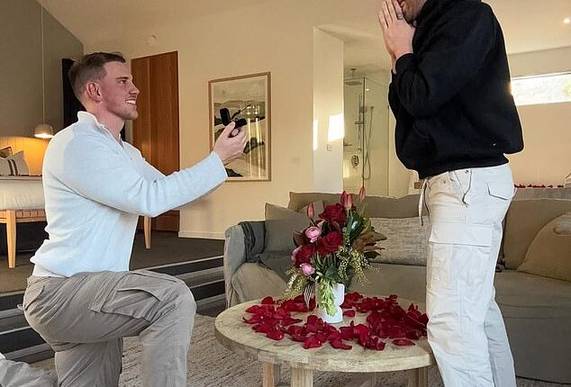 Married At First Sight star Liam Cooper, 33, asked boyfriend Samuel Levi, 32, to marry him in a heartfelt proposal on Wednesday