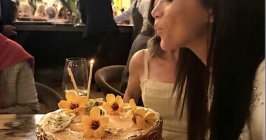Meghan Markle thanks Prince Harry for making 44th birthday 'so special' as she blows out her candles