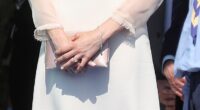 Meghan Markle was seen wearing nude coloured tights at King Charles' birthday shortly after marrying Harry in 2018