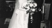 Michelle, 61, delved into the origins of relationship with the former President, reminiscing on the summer they met him the law firm they both worked at when she was his advisor. Pictured on their wedding day in 1992