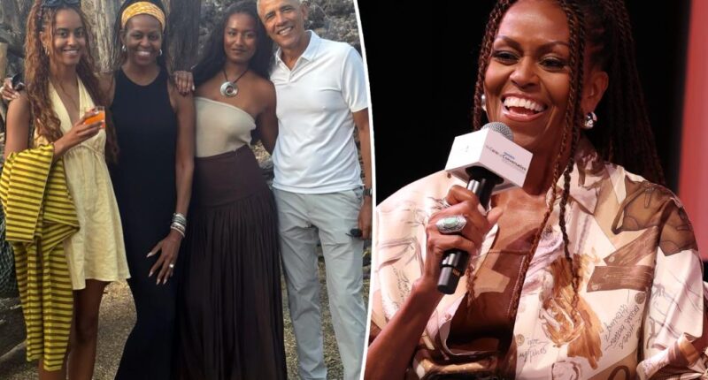 Michelle Obama reveals which daughter Barack found more 'difficult' to raise