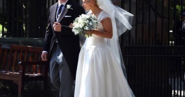 The loved up royal couple first met in Australia, a spot they now regularly return to, during England Rugby World winning campaign in 2003. Pictured on their wedding day in 2011