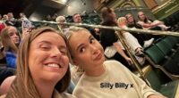 Molly-Mae Hague and her sister Zoe Rae managed to bag front row seats at the theatre after grumbling over sitting at the back of the room