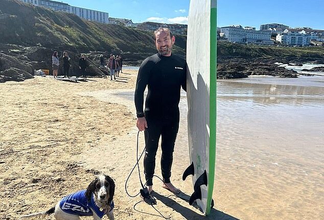 Alex Fowlie, pictured, who engineered a failed £18m cocaine smuggling mission, was so confident in its success that he went on a surfing holiday in Newquay as the plot took place